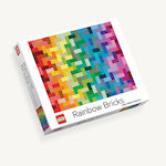 Puzzle Rainbow Bricks 2D 1000 Κομμάτια