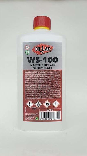 ER-LAC WS-100 Διαλυτικό Διάφανο 375ml 2126110037