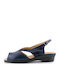 Women's Peep Toe Platforms Blue