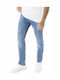 Men's Jeans Pants with Slim Fit Blue
