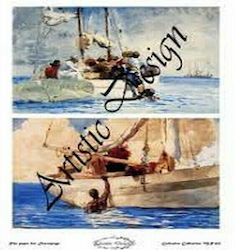 Artistic design Reispapier Decoupage