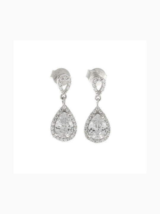 Papadopoulos Gold Earrings made of White Gold