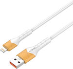 Ldnio LS802 USB-A zu Lightning Kabel 30W Weiß 2m