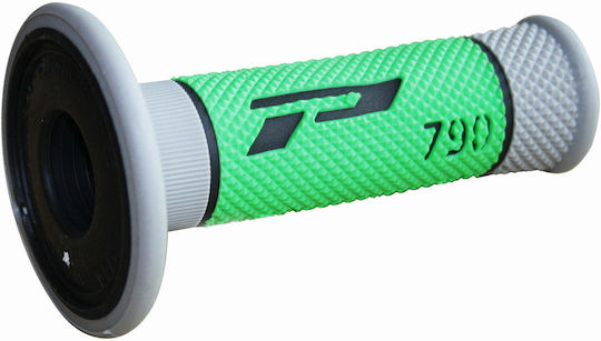 ProGrip Мотоциклетни ръкохватки Closed End в Зелен цвят