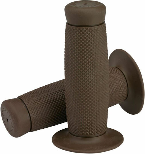 Biltwell Motorcycle Grips in Brown Colour