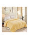 Silk Fashion Κουβερτοπάπλωμα Υπέρδιπλο 220x240εκ. Κίτρινο 780 GSM