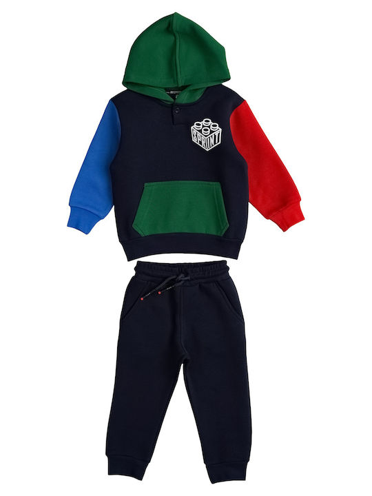 Sprint Kids Sweatpants Set Blue 2pcs