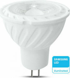 V-TAC LED-Glühbirnen für Sockel GU5.3 und Form MR16 Warmes Weiß 450lm 1Stück