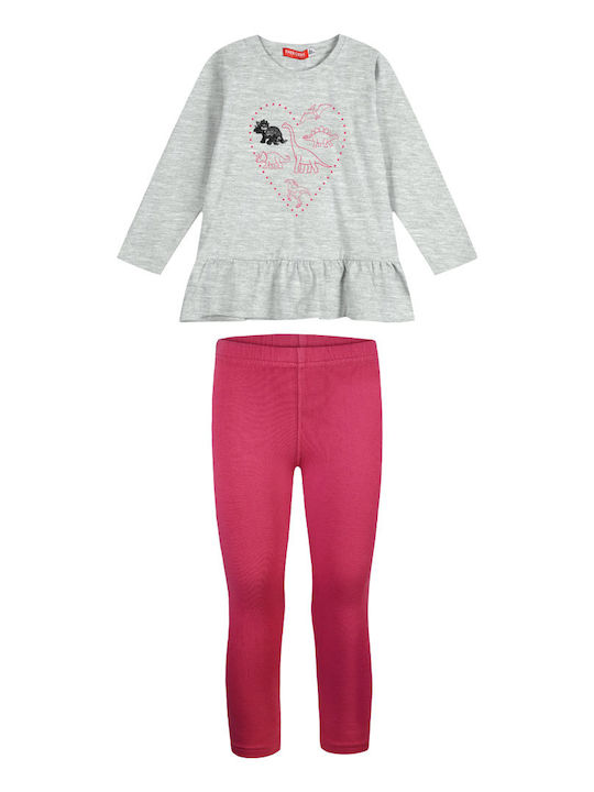 Energiers Kids Set with Leggings Winter 2pcs Orchid 15-123360-0