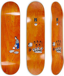 Polar 8.125" Σανίδα Shortboard Πορτοκαλί