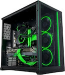 Vengeance Oblivion-V91 Razer Edition Gaming Desktop PC (Kern i9-13900F/32GB DDR5/1TB SSD + 2TB Festplatte/GeForce RTX 4070/Kein OS)