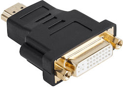 Cabletech DM-0618 HDMI Masculin în DVI-D Feminin Cabletech DM-0618 HDMI Masculin în DVI-D Feminin