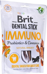 Brit Dental Stick Immuno Probiotics & Cinnamon για Πέτρα & Πλάκα 251gr 7τμχ Brit Dental Stick Immuno Probiotics & Cinnamon για Πέτρα & Πλάκα 251gr 7τμχ