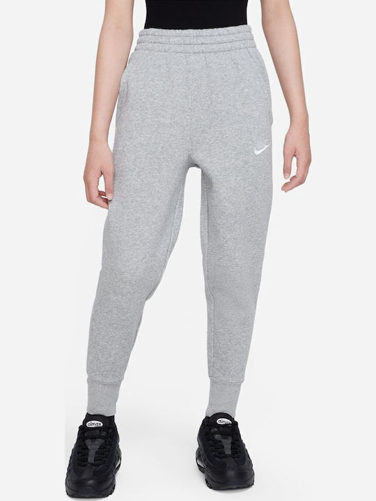 Nike Kids Sweatpants Gray Sportswear Club