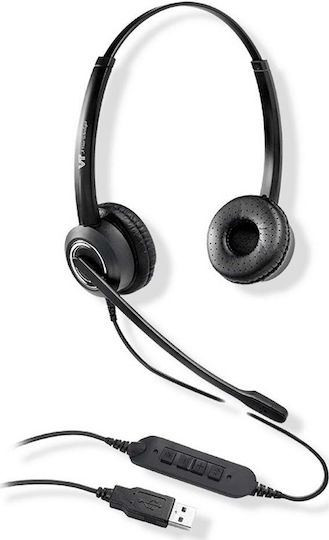 Vbet VT6200UNC Duo Quick Disconnect VOIP Headset
