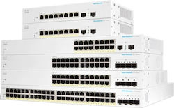 Cisco CBS220-48FP-4X Verwaltet L2 PoE++ Switch mit 48 Ports Gigabit (1Gbps) Ethernet und 4 SFP Ports