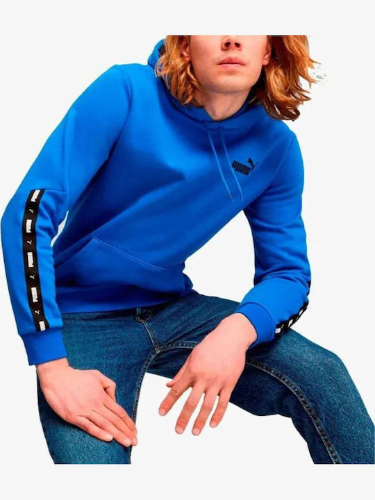 PUMA Tape Sweatshirt with Hood Blue