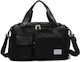 Playbags Σακ Βουαγιάζ 22lt Μαύρο Υφασμάτινο Μ42...