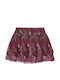 Kids' Tulle Pleated Skirt Burgundy
