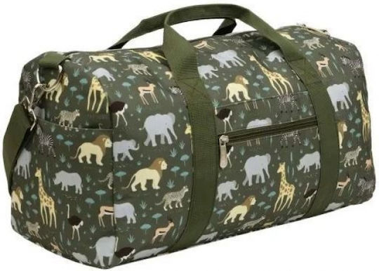 A Little Lovely Company Weekend Bag Sack Voyage Back 26lt Strawberries Fabric L46xW22.5xH25cm