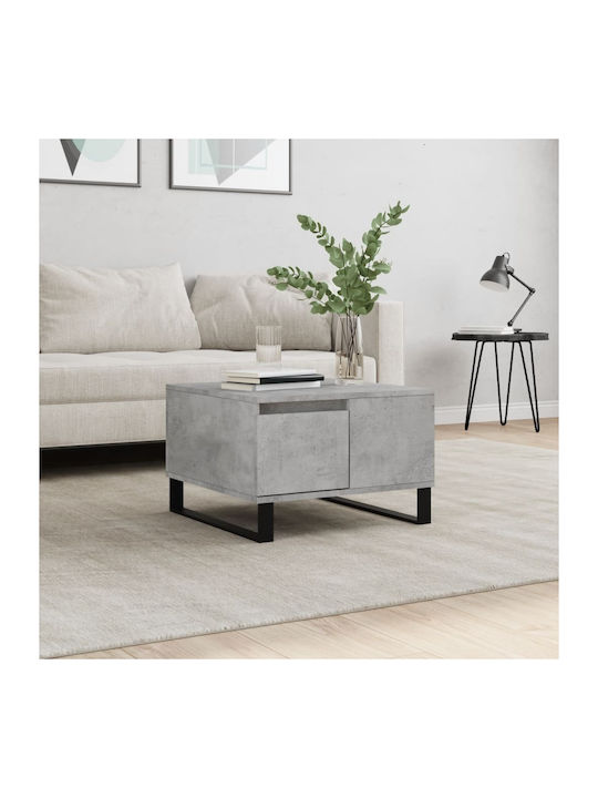 Quadratischer Beistelltisch aus Holz mit Schubl...