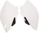 Polisport Plastic Lateral Motocicletă pentru Yamaha YZ 250 - YZ 250 Alb 2buc
