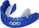 Opro Senior Protective Mouth Guard Suitable for Braces with Case Blue OP168