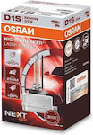 Osram Lamps Xenarc Night Breaker Laser Next Gen +200% D1S Xenon White 35W