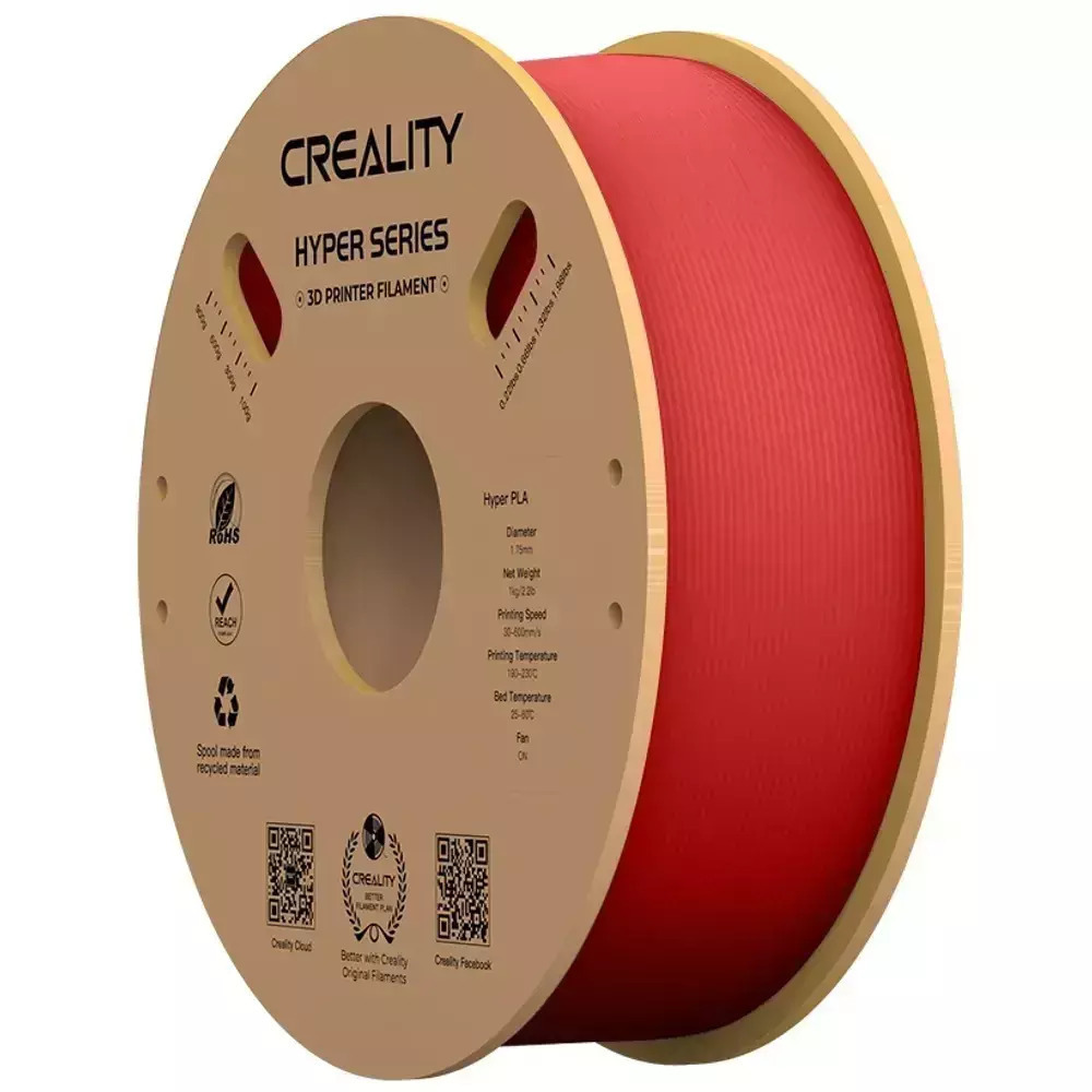 Hyper PLA Filament Creality (Red)
