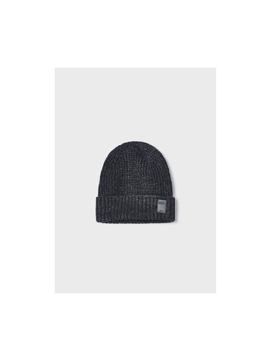 Mayoral Kids Beanie Knitted Gray