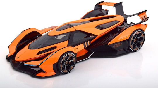 Maisto Lamborghini V12 VISION GRAN TURISMO Nr.63 2020 Φιγούρα Μοντελισμού Αυτοκίνητο Πορτοκαλί σε Κλίμακα 1:18 Orange
