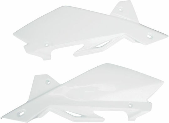 UFO Motorcycle Side Plastic for Honda CR 125 White 1pcs