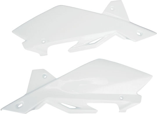 UFO Motorcycle Side Plastic for Honda CR 125 White 1pcs
