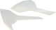 UFO Motorcycle Side Plastic for Husqvarna FC 350 White 1pcs