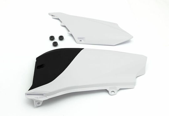 UFO Πλαϊνό Πλαστικό Μοτοσυκλέτας για Yamaha YZ 85 Λευκό