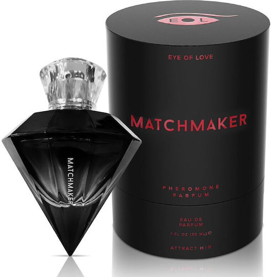 Eye of love Matchmaker Black Diamond Attract Him Perfume with Pheromones in Spray 30ml