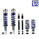 JOM Blueline Set Suspensions Adjustable 4pcs for Renault Coupe Hyundai Coupe Audi A5