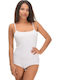 Spaghetti Strap Bodysuit White