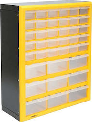 Vorel Συρταριέρα Εργαλείων Plastic with 39 Drawers W47.5xD38xH16cm
