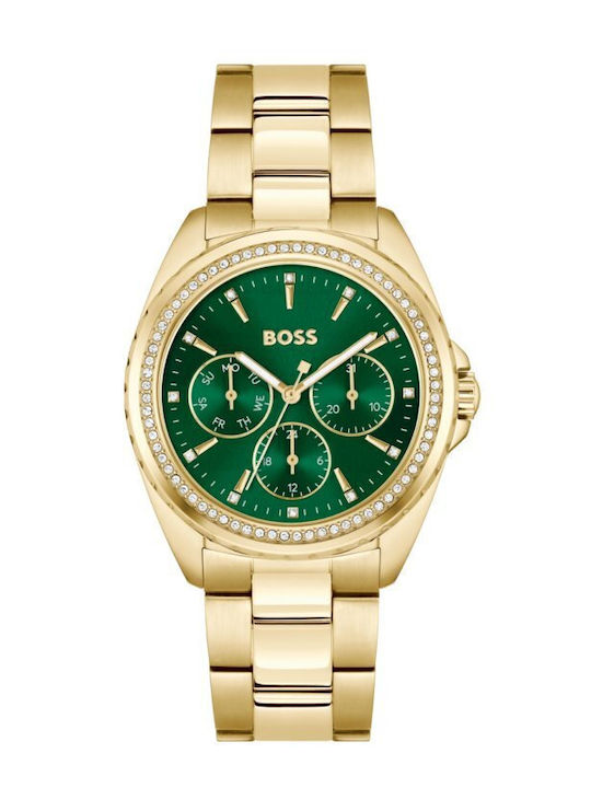 Boss Ρολόι Μπαταρίας με Μεταλλικό Μπρασελέ Boss Ρολόι Μπαταρίας με Μεταλλικό Μπρασελέ