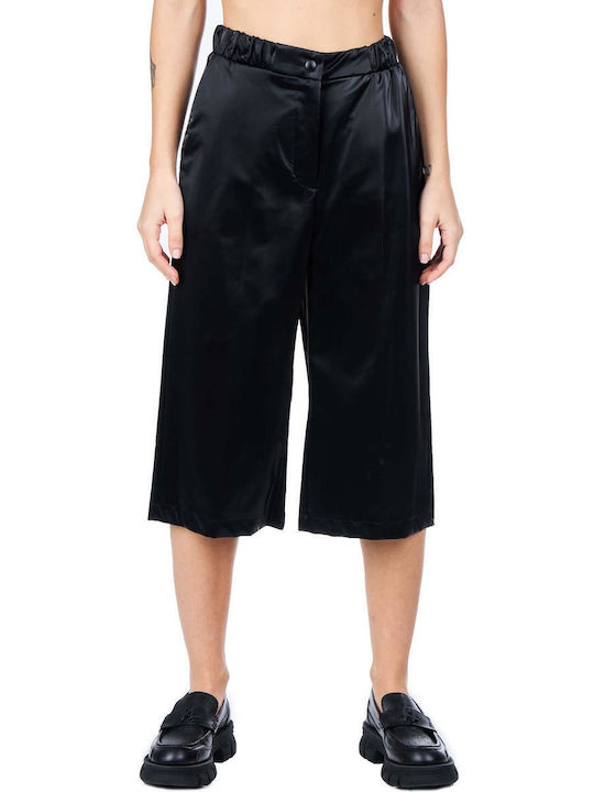 Zoya Women's Culottes with Elastic Black