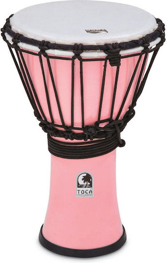 Toca Percussion Djembe Freestyle Colorsound 7" με Κούρδισμα με Σχοινί