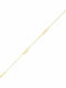 Papadopoulos Gold Women's Bracelet Chain with design Infinity made of Gold 14K with Pearls