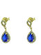 Papadopoulos Gold Ohrringe aus Gold 14K mit Steinen