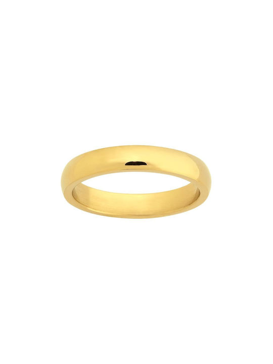 Edblad Damen Ring aus Stahl Vergoldeter