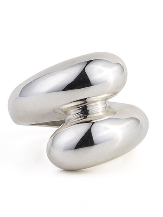 George Art Jewels Damen Ring aus Silber Vergoldet