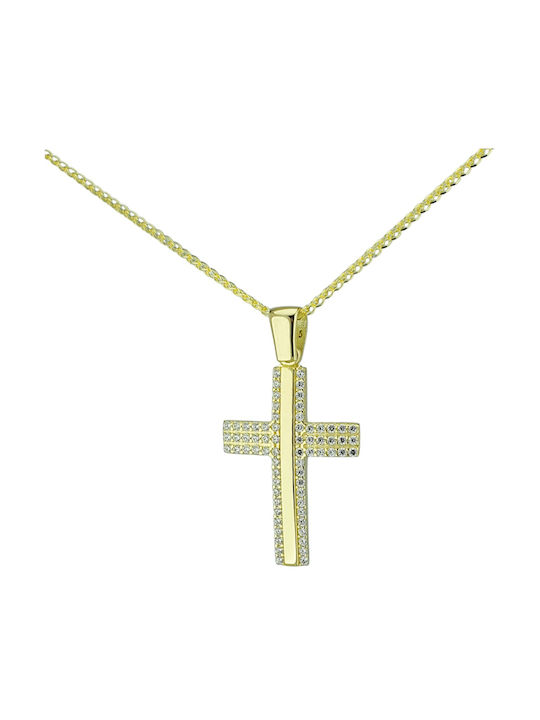 Papadopoulos Gold Women's Cross