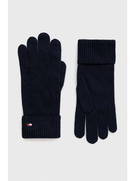 Tommy Hilfiger Unisex Knitted Gloves Black