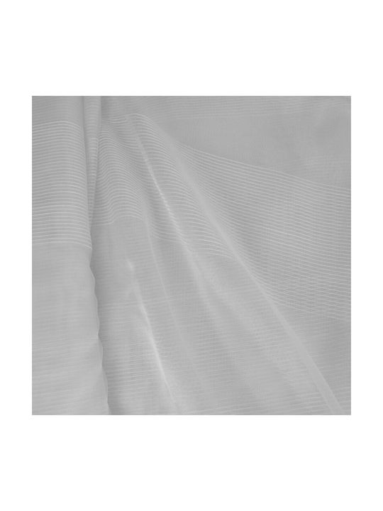 Saray Home Curtain with Pencil Pleat White 280x300cm