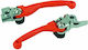 Polisport Set Brems-/Kupplungshebel für Motorräder Orange 8487200044